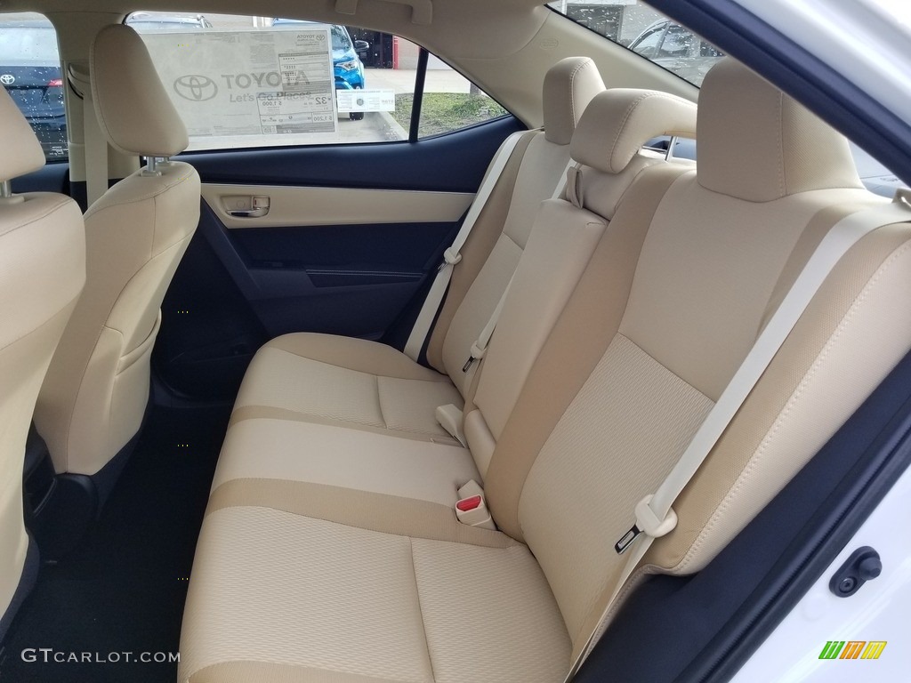 2019 Toyota Corolla LE Rear Seat Photo #129586383