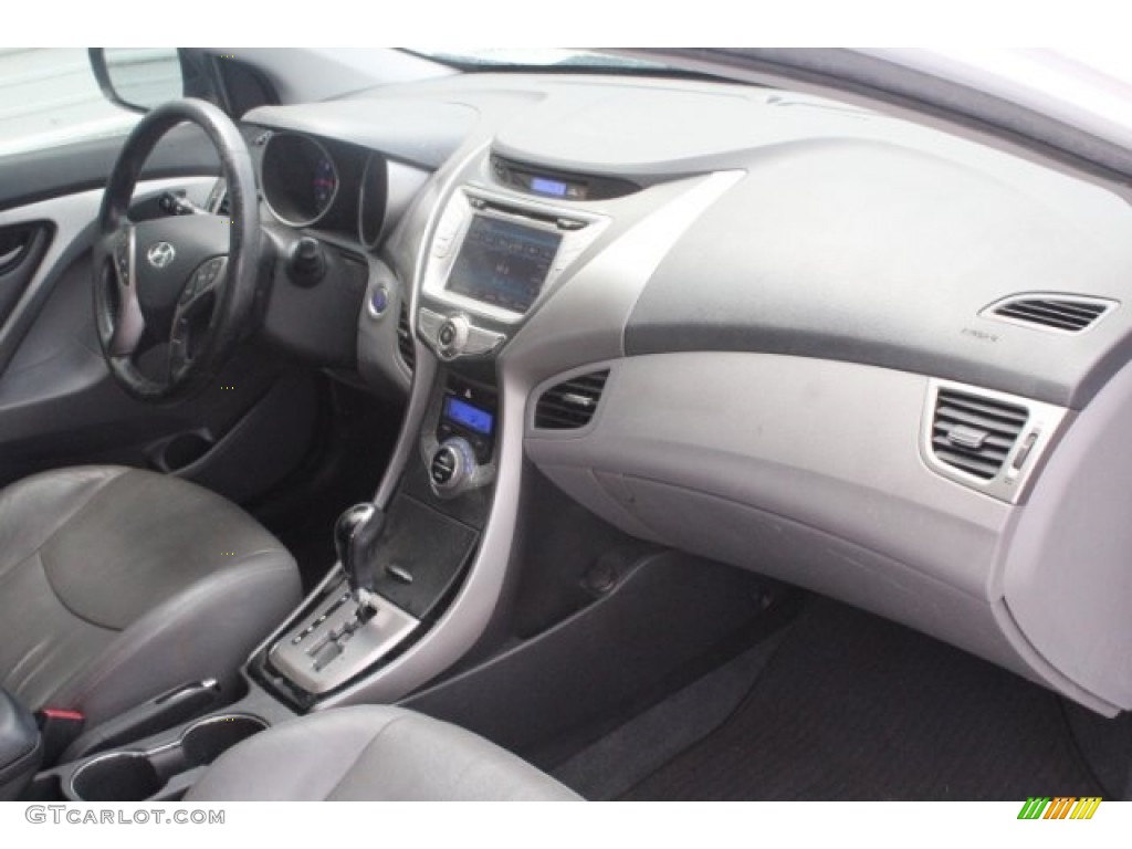 2013 Elantra Coupe SE - Monaco White / Gray photo #29