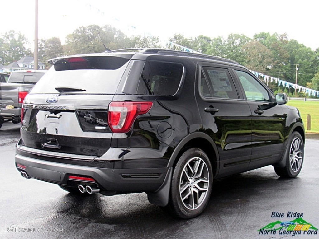 2018 Explorer Sport 4WD - Shadow Black / Ebony Black photo #5