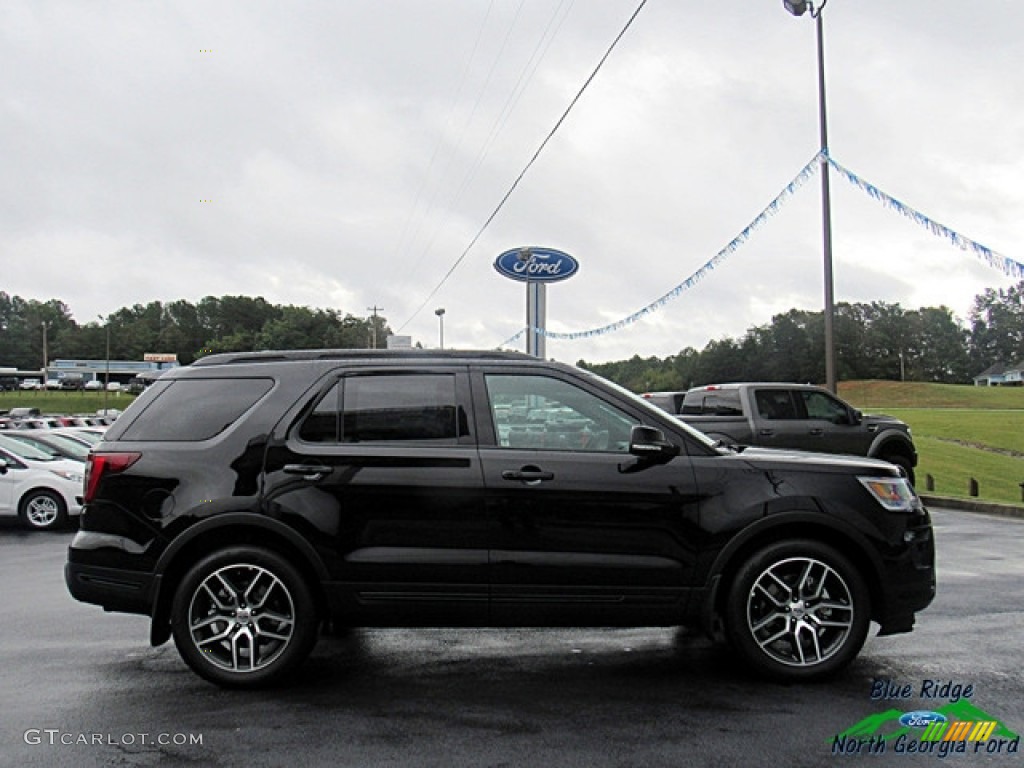 2018 Explorer Sport 4WD - Shadow Black / Ebony Black photo #6