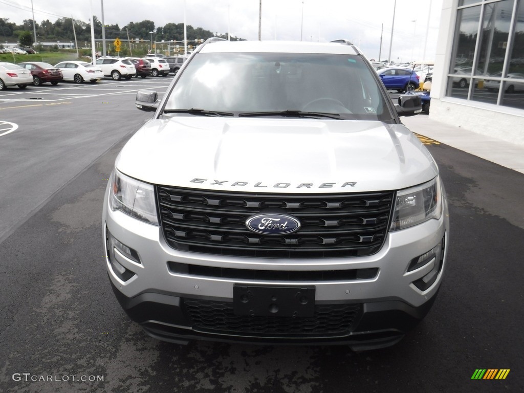 2016 Explorer Sport 4WD - Ingot Silver Metallic / Ebony Black photo #4