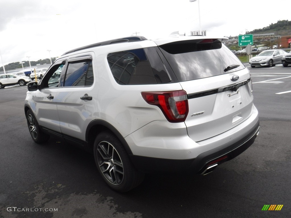 2016 Explorer Sport 4WD - Ingot Silver Metallic / Ebony Black photo #8