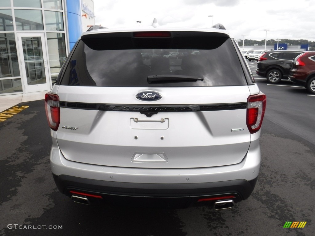 2016 Explorer Sport 4WD - Ingot Silver Metallic / Ebony Black photo #9