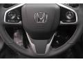 2018 Honda Civic Gray Interior Steering Wheel Photo