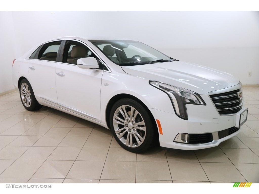 Crystal White Tricoat 2018 Cadillac XTS Luxury AWD Exterior Photo #129597538