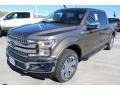 2018 Stone Gray Ford F150 Lariat SuperCrew 4x4  photo #3