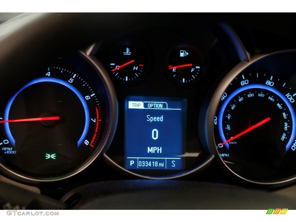 2016 Cruze Limited LS - Blue Ray Metallic / Jet Black/Medium Titanium photo #7