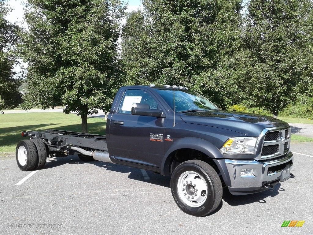 Maximum Steel Metallic 2018 Ram 5500 Tradesman Regular Cab Chassis Exterior Photo #129603517