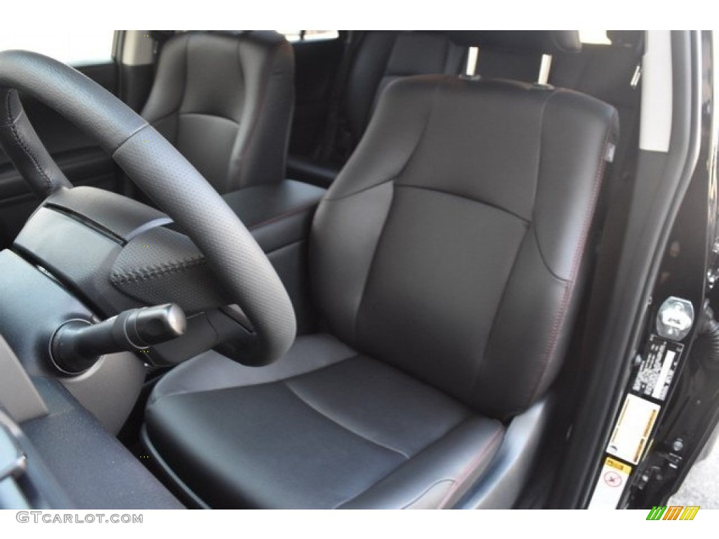 Black Interior 2019 Toyota 4Runner TRD Off-Road 4x4 Photo #129605095