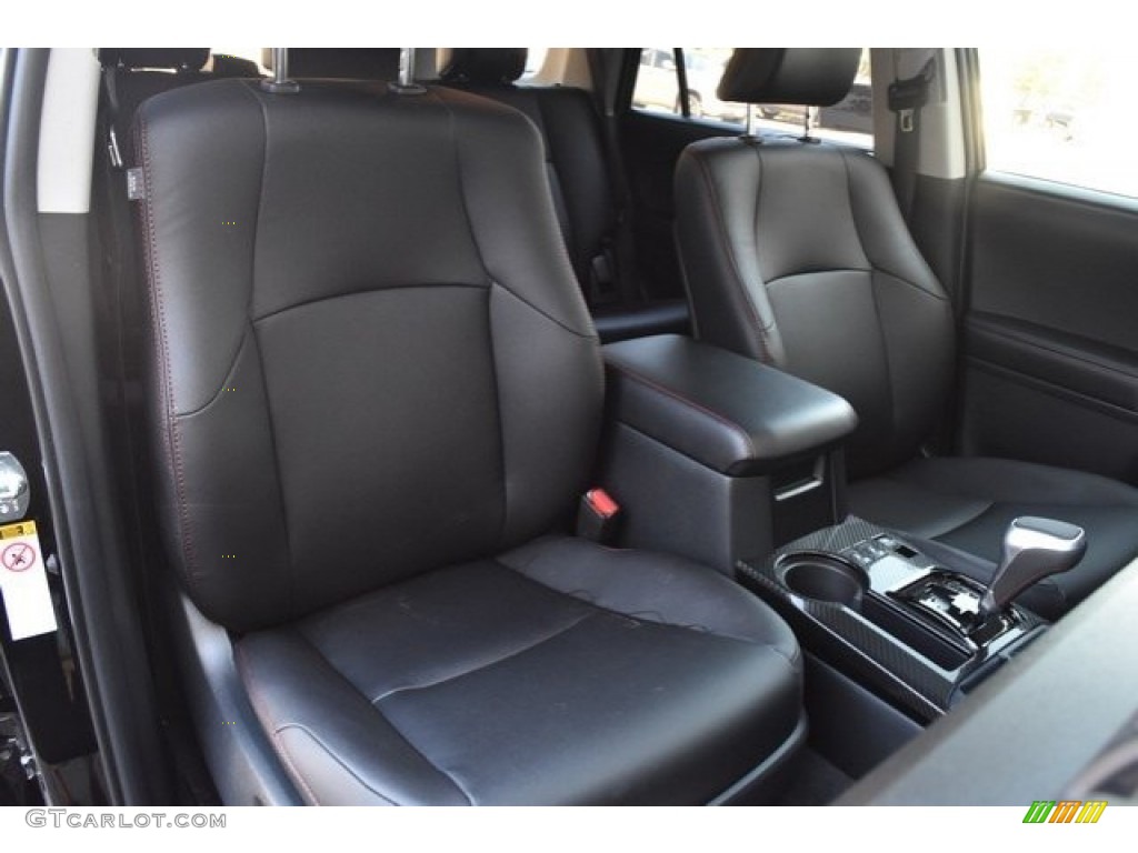 Black Interior 2019 Toyota 4Runner TRD Off-Road 4x4 Photo #129605182