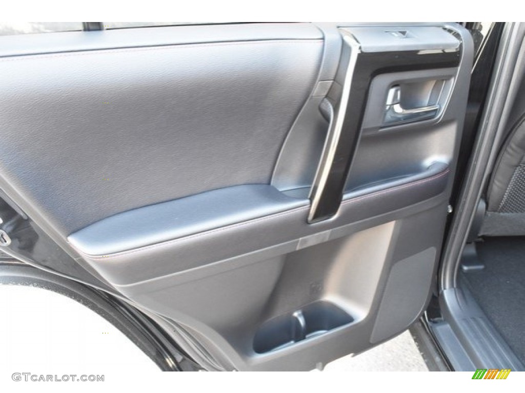 2019 Toyota 4Runner TRD Off-Road 4x4 Black Door Panel Photo #129605350