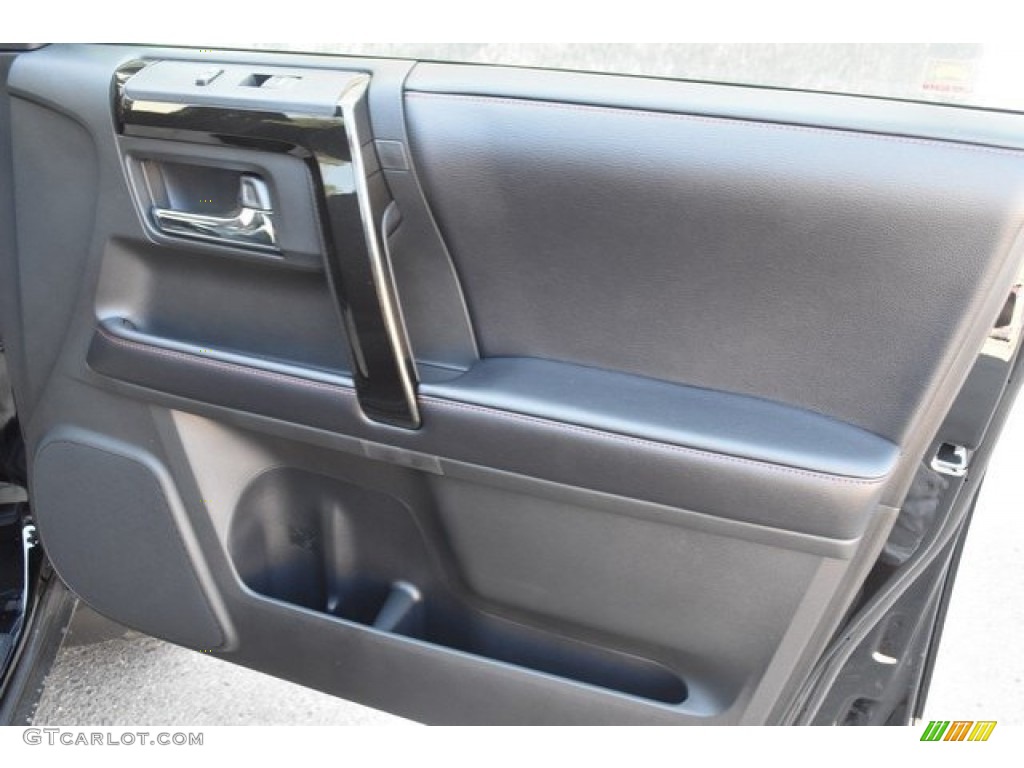 2019 Toyota 4Runner TRD Off-Road 4x4 Black Door Panel Photo #129605368