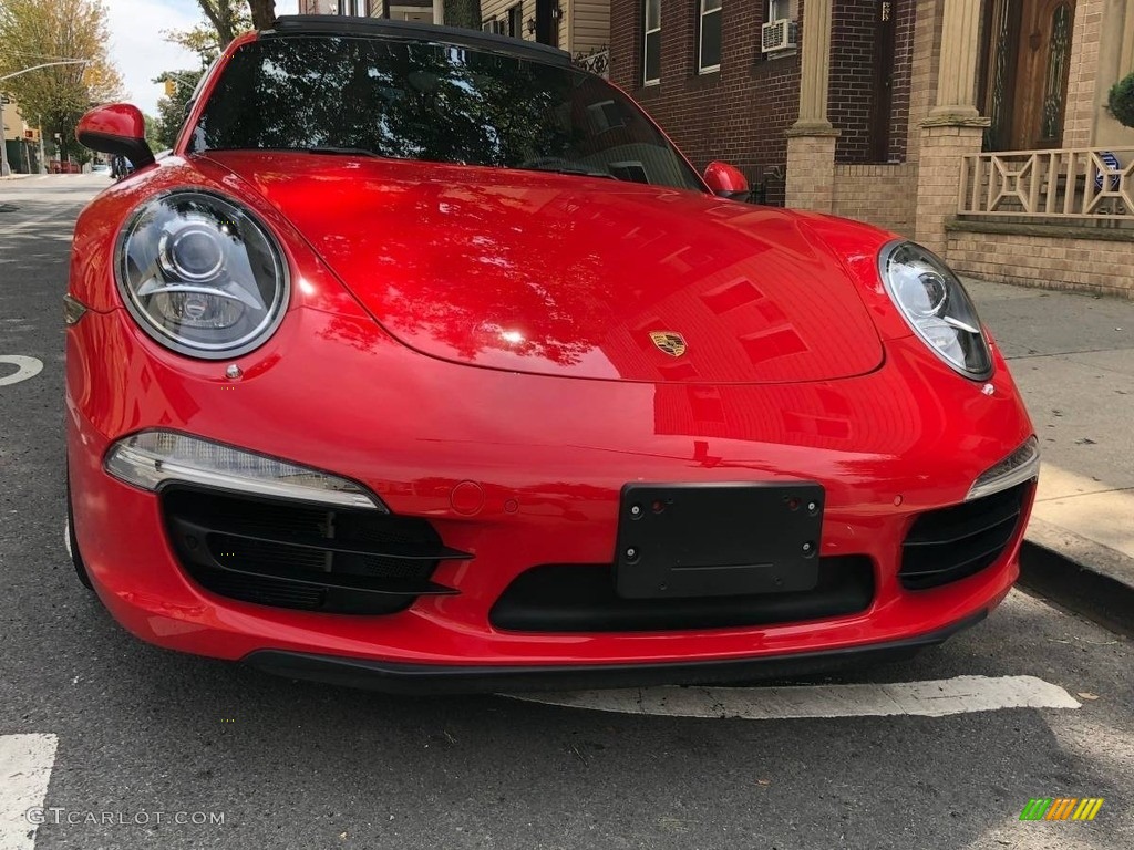2015 911 Carrera 4S Coupe - Guards Red / Black photo #16