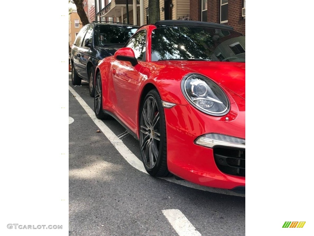 2015 911 Carrera 4S Coupe - Guards Red / Black photo #17
