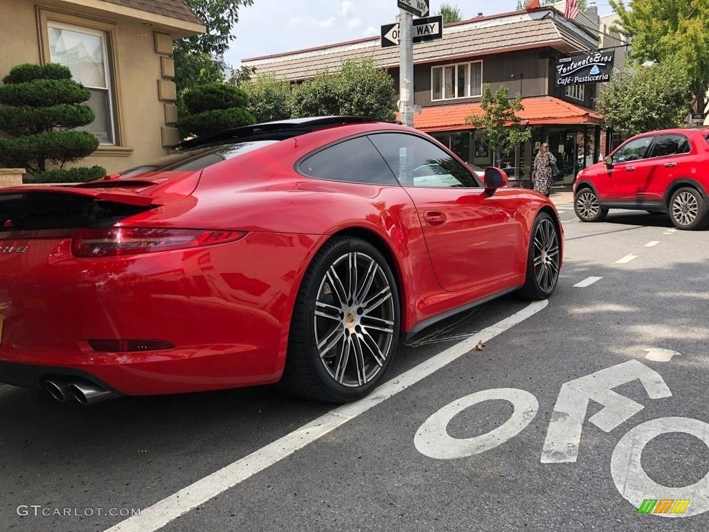 2015 911 Carrera 4S Coupe - Guards Red / Black photo #18