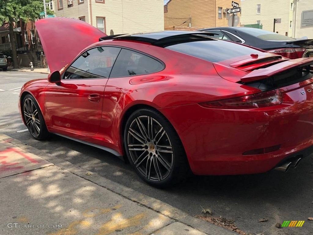 2015 911 Carrera 4S Coupe - Guards Red / Black photo #21