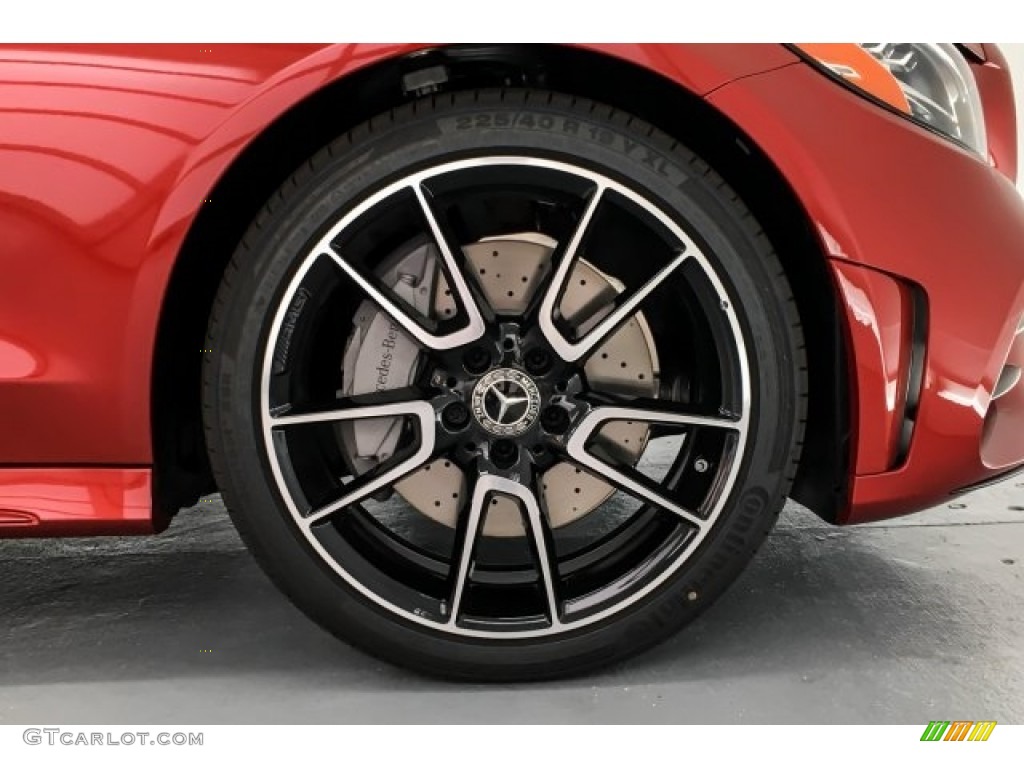 2019 C 300 Coupe - designo Cardinal Red Metallic / Magma Grey/Black photo #9