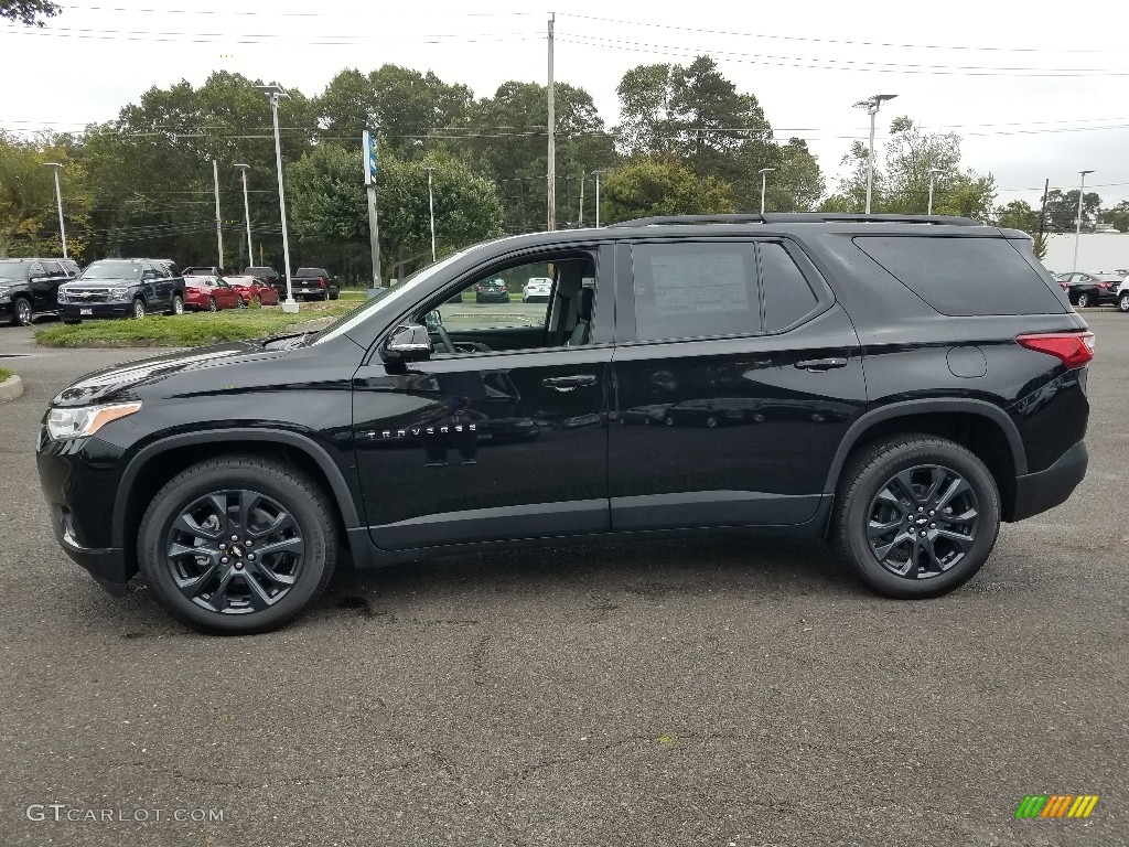 Mosaic Black Metallic 2019 Chevrolet Traverse RS AWD Exterior Photo #129606643