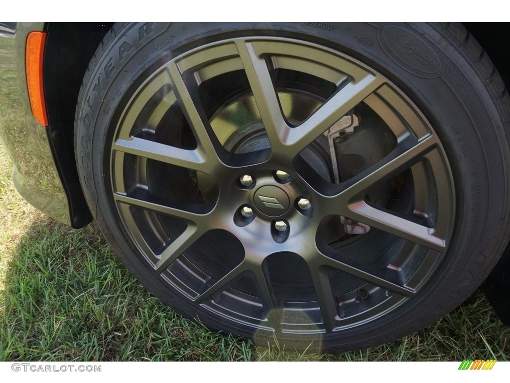 2018 Charger Daytona - Granite Pearl / Brazen Gold/Black photo #9