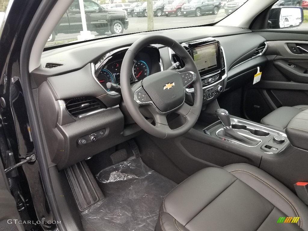 Jet Black Interior 2019 Chevrolet Traverse RS AWD Photo #129606790