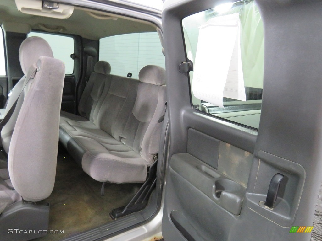 2005 Sierra 1500 SLE Extended Cab 4x4 - Silver Birch Metallic / Dark Pewter photo #16