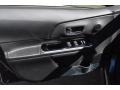 2019 Toyota Prius c Gray/Black Two Tone Interior Door Panel Photo