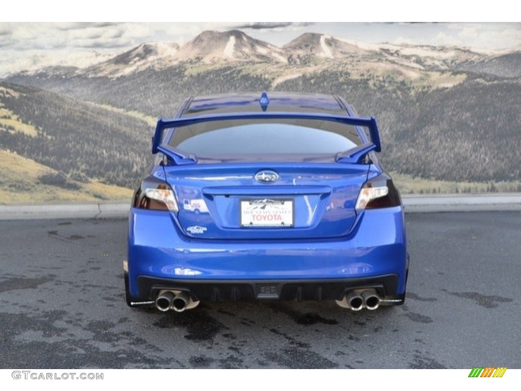 2017 WRX STI Limited - WR Blue Pearl / Carbon Black photo #8
