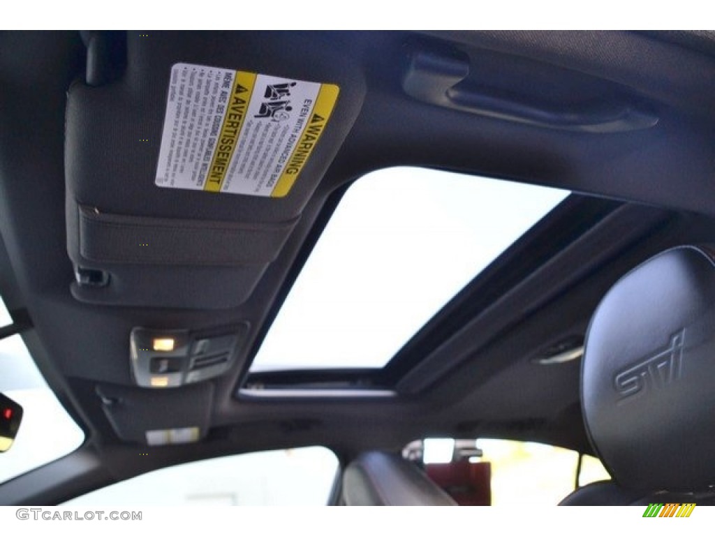 2017 WRX STI Limited - WR Blue Pearl / Carbon Black photo #13