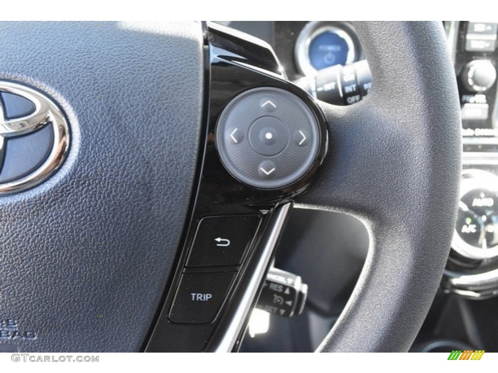 2019 Prius c LE - Magnetic Gray Metallic / Gray/Black Two Tone photo #26
