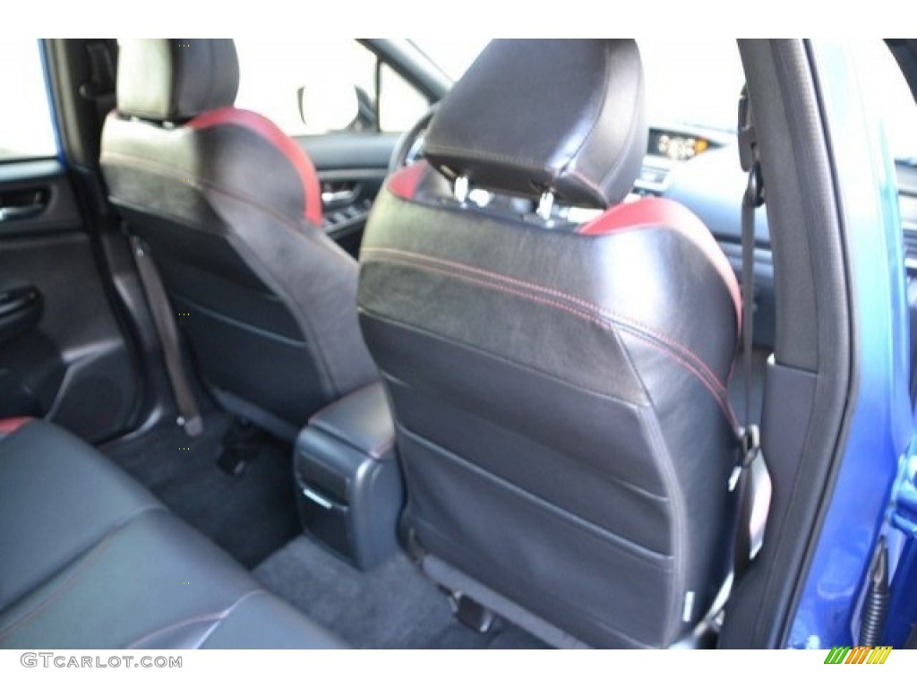 Carbon Black Interior 2017 Subaru WRX STI Limited Photo #129608464