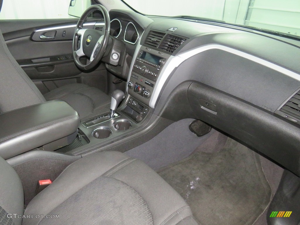 2011 Traverse LT - Gold Mist Metallic / Ebony/Ebony photo #27