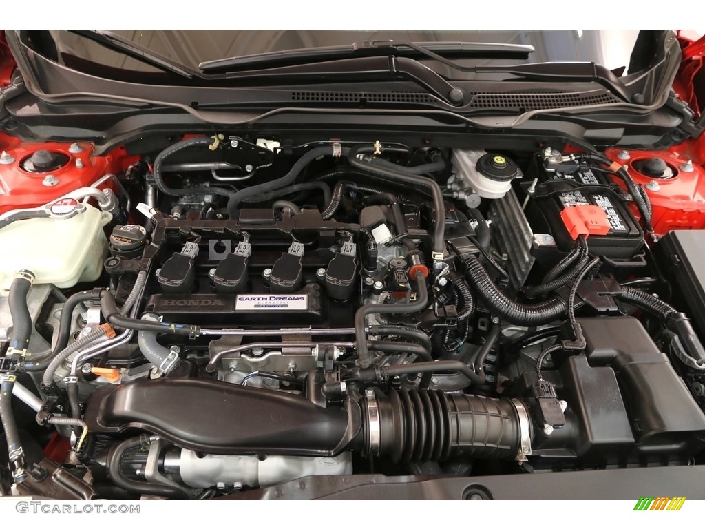 2016 Civic EX-L Sedan - Rallye Red / Black photo #15