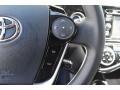 2019 Toyota Prius c Gray/Black Two Tone Interior Steering Wheel Photo
