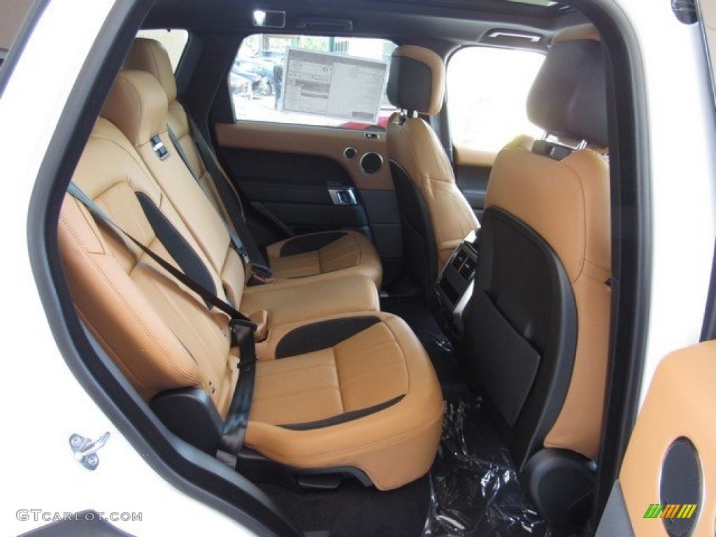 Ebony/Vintage Tan Interior 2019 Land Rover Range Rover Sport Supercharged Dynamic Photo #129609724