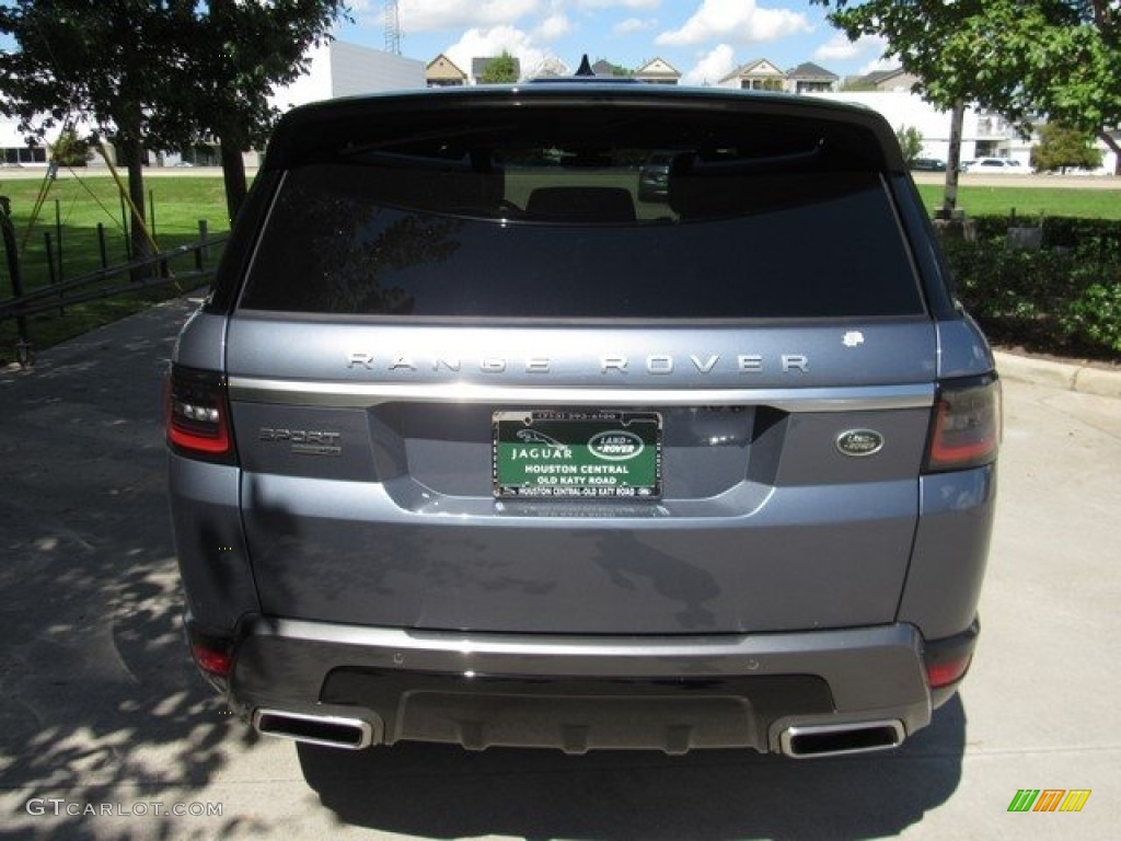 2019 Range Rover Sport HSE - Byron Blue Metallic / Ebony/Ebony photo #8