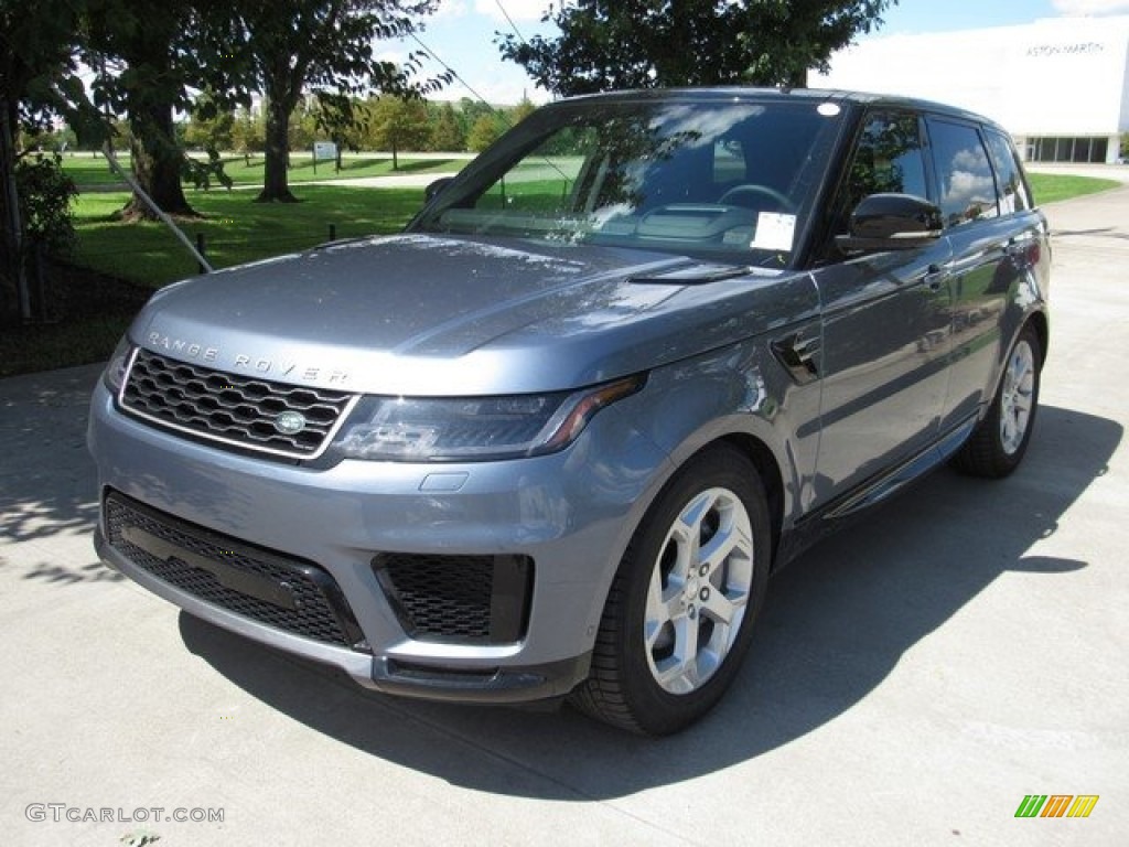 2019 Range Rover Sport HSE - Byron Blue Metallic / Ebony/Ebony photo #10