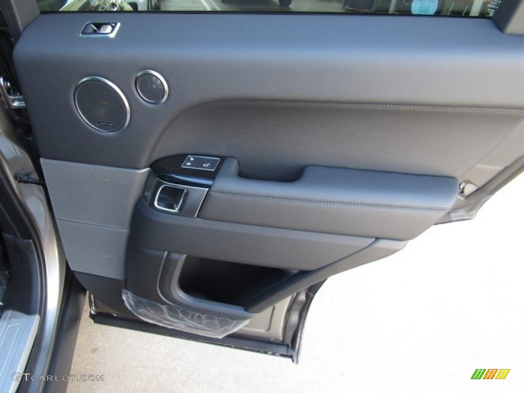2019 Land Rover Range Rover Sport HSE Ebony/Ebony Door Panel Photo #129611986