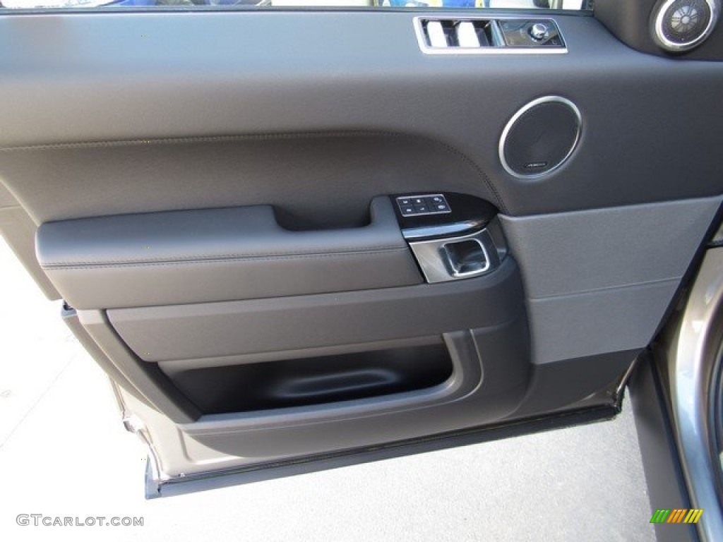 2019 Land Rover Range Rover Sport HSE Ebony/Ebony Door Panel Photo #129612019