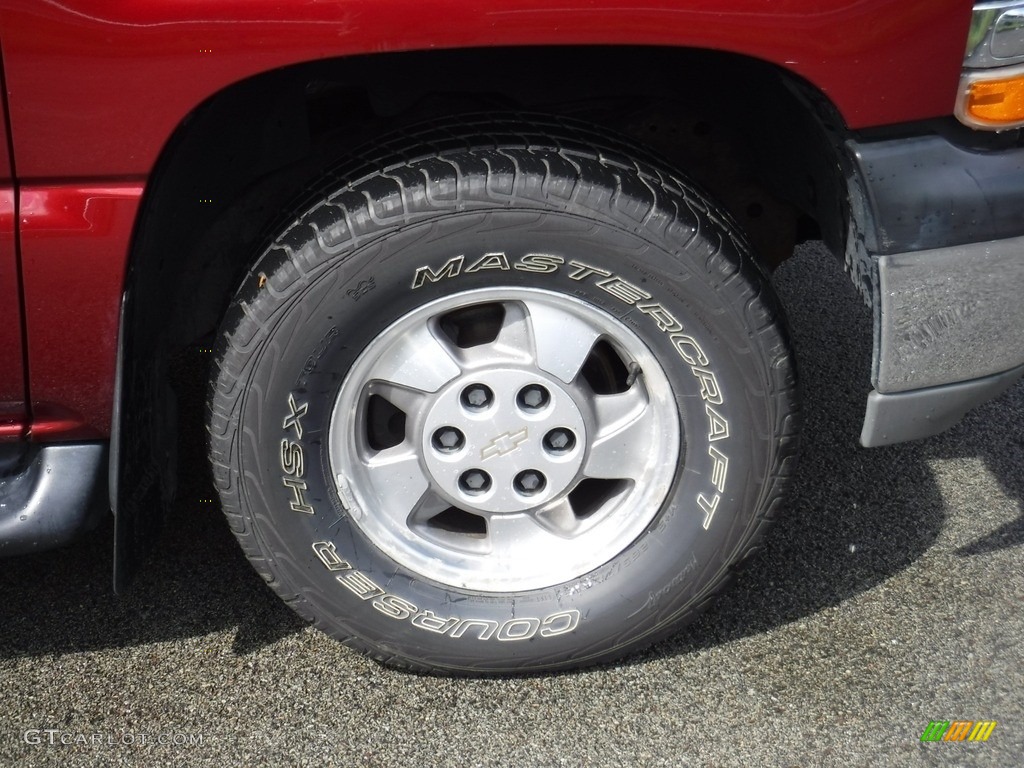 2003 Tahoe LS 4x4 - Redfire Metallic / Gray/Dark Charcoal photo #3