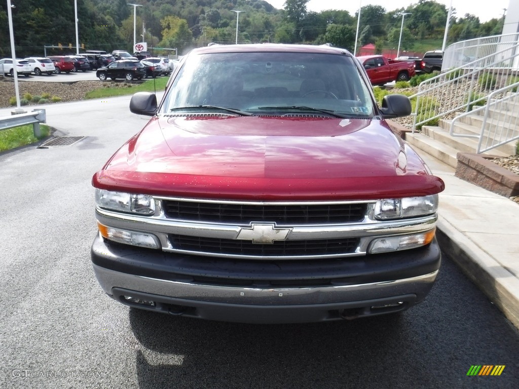 2003 Tahoe LS 4x4 - Redfire Metallic / Gray/Dark Charcoal photo #5