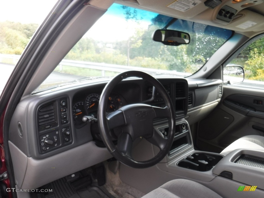 2003 Tahoe LS 4x4 - Redfire Metallic / Gray/Dark Charcoal photo #9