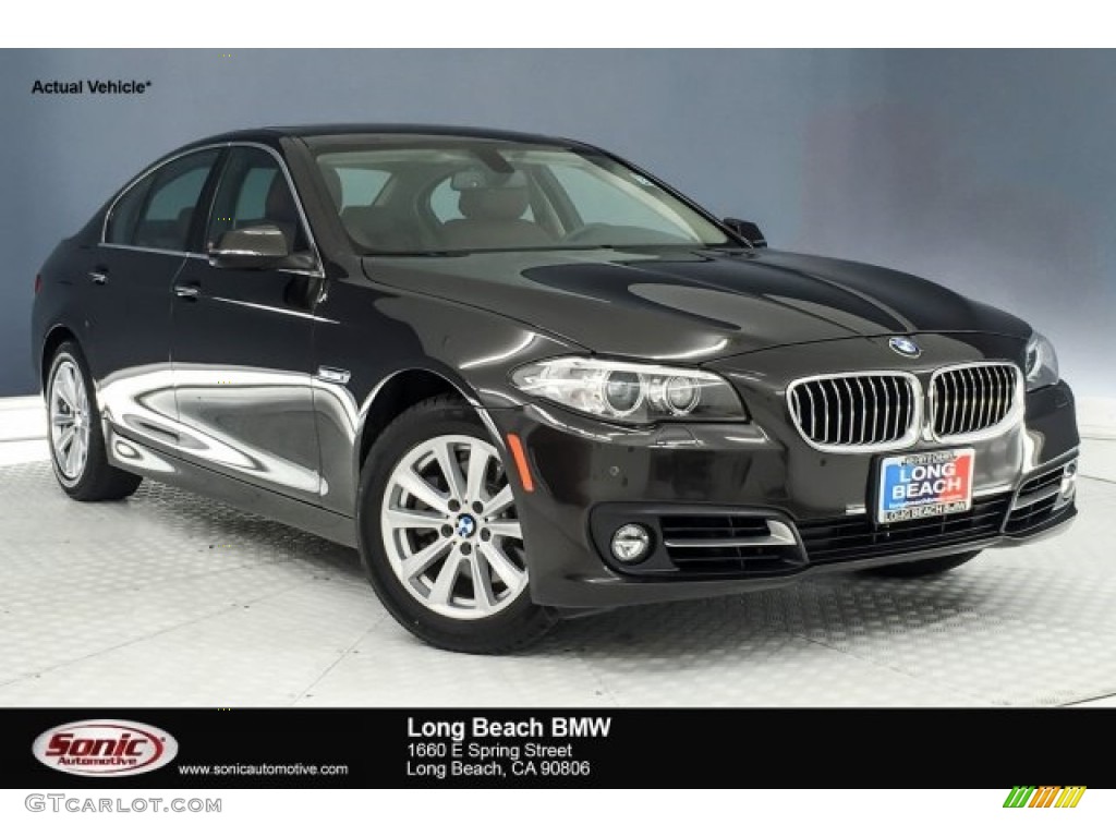 2016 5 Series 528i Sedan - Jotoba Brown Metallic / Cinnamon Brown photo #1