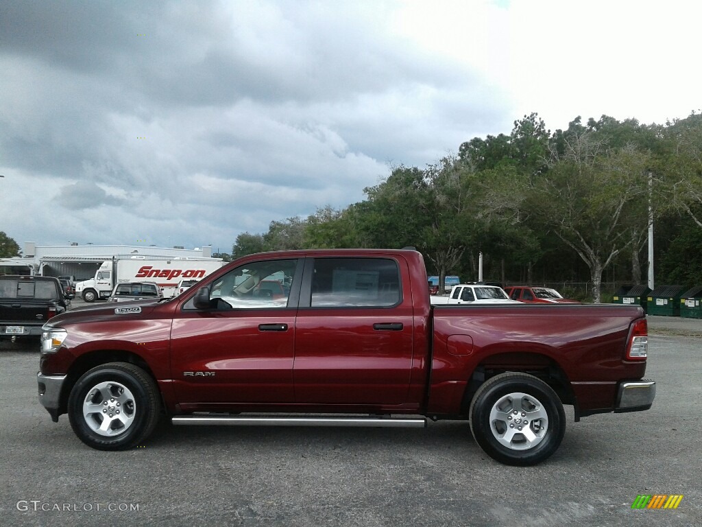 2019 1500 Tradesman Crew Cab - Delmonico Red Pearl / Black photo #2