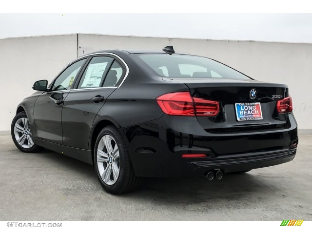 2018 3 Series 330i Sedan - Jet Black / Black photo #2