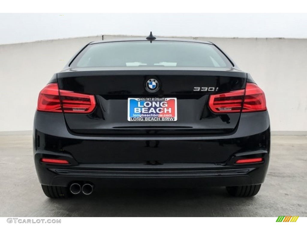2018 3 Series 330i Sedan - Jet Black / Black photo #3