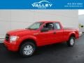 2013 Race Red Ford F150 XL SuperCab 4x4  photo #1