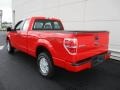 2013 Race Red Ford F150 XL SuperCab 4x4  photo #3