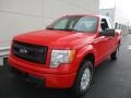 2013 Race Red Ford F150 XL SuperCab 4x4  photo #11