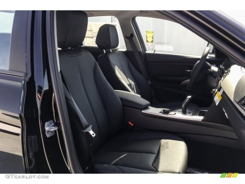 2018 3 Series 320i Sedan - Jet Black / Black photo #4