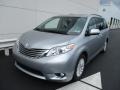 2017 Silver Sky Metallic Toyota Sienna XLE  photo #9